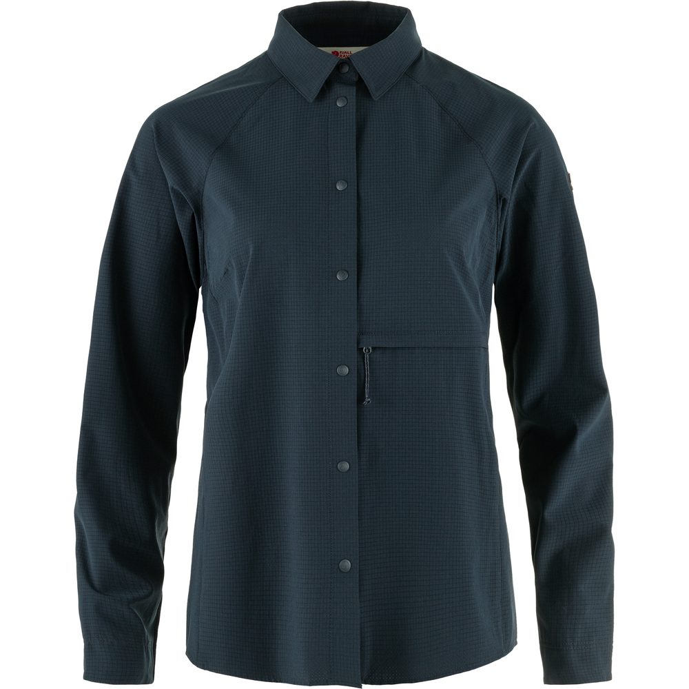 Abisko Trekking Shirt W, Dark Navy