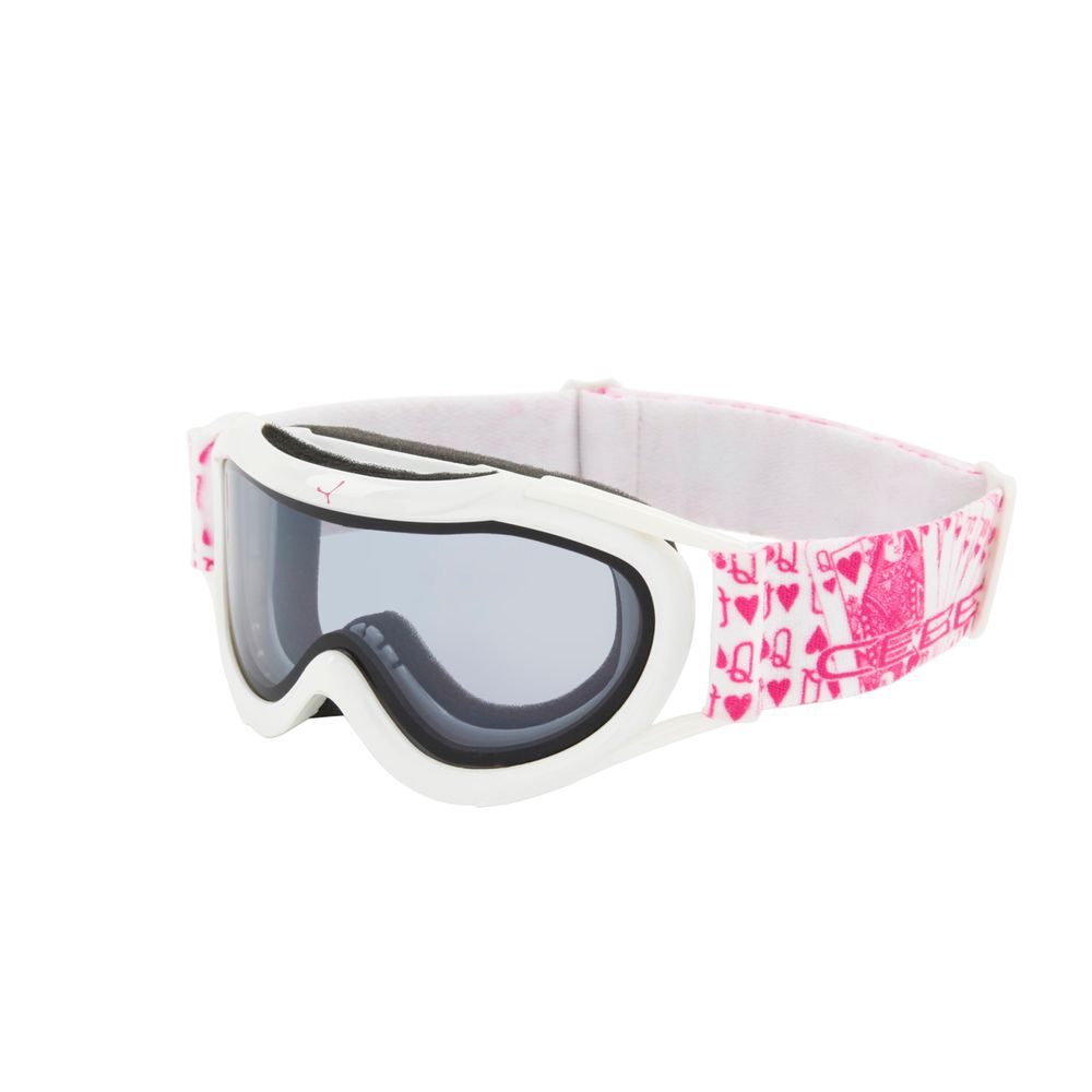 1060 B411 SUPER MARWIN PINK/WHITE GREY FLASH MIRROR - Dětské lyžařské brýle