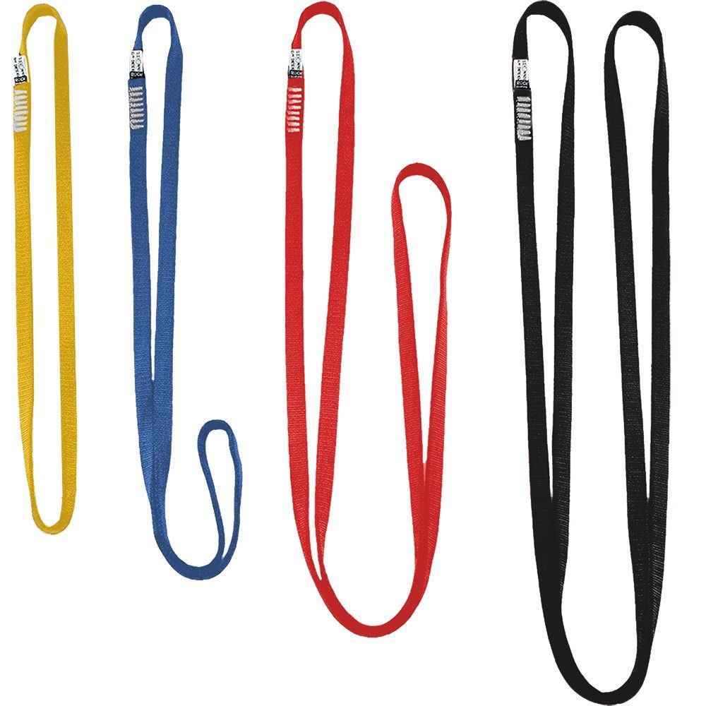 Open sling 20mm PA work 80cm blue