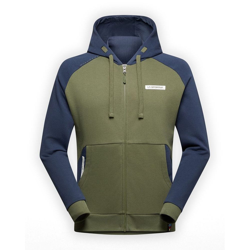 Kaos Hoody M Cypress/Night Sky