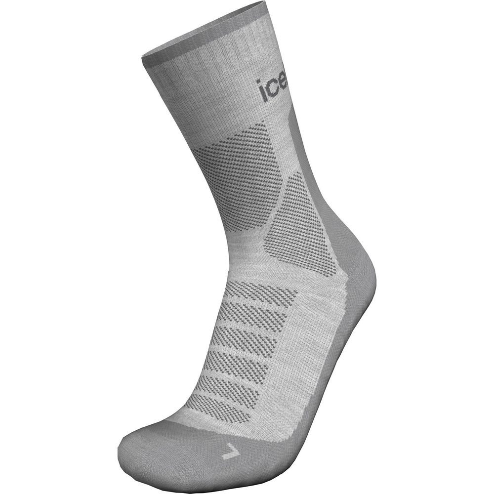 W Mer Hike+ Heavy Crew BLIZZARD HTHR/ALLOY