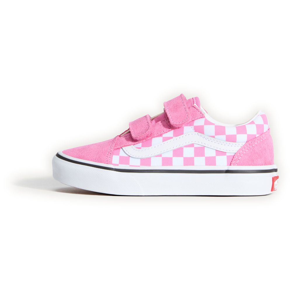 Old Skool V COLOR THEORY CHECKERBOARD Pink Fizz