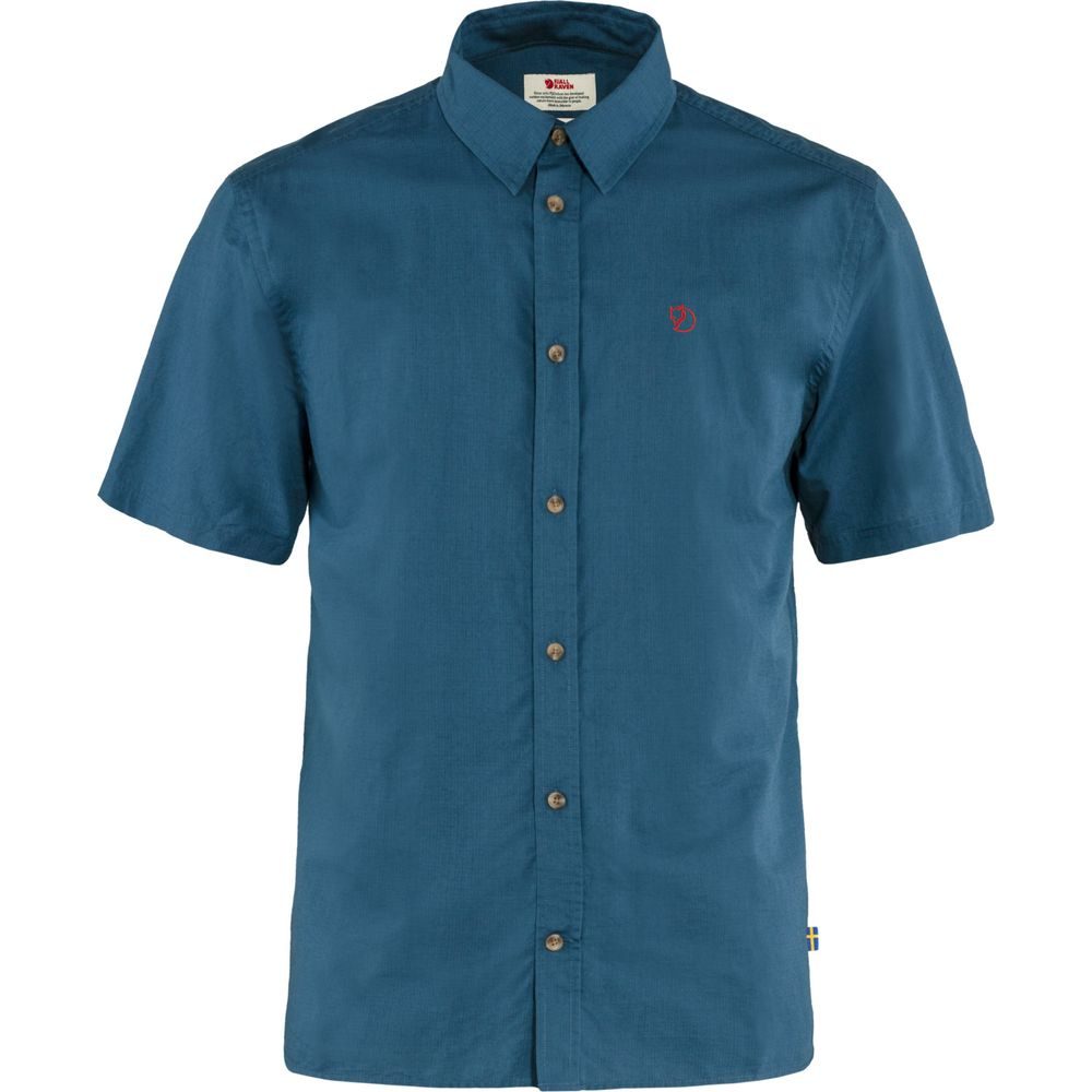 Övik Lite Shirt SS M, Uncle Blue