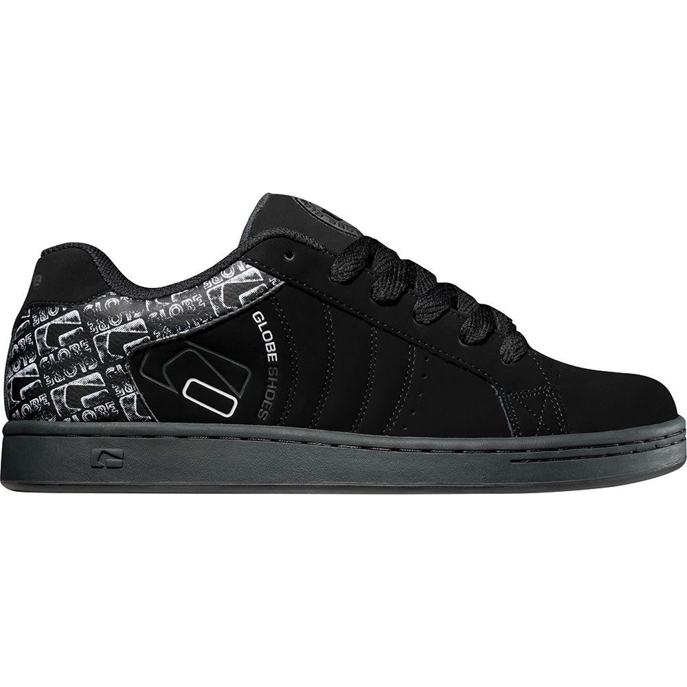 FOCUS - BLACK / WHITE / CHARCOAL pánské skate boty