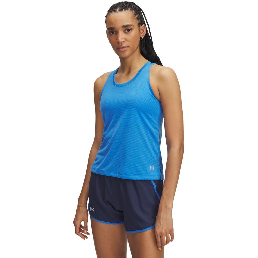 UA Launch Singlet-BLU