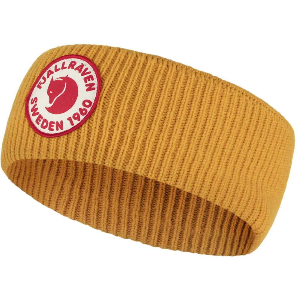 1960 Logo Headband Mustard Yellow