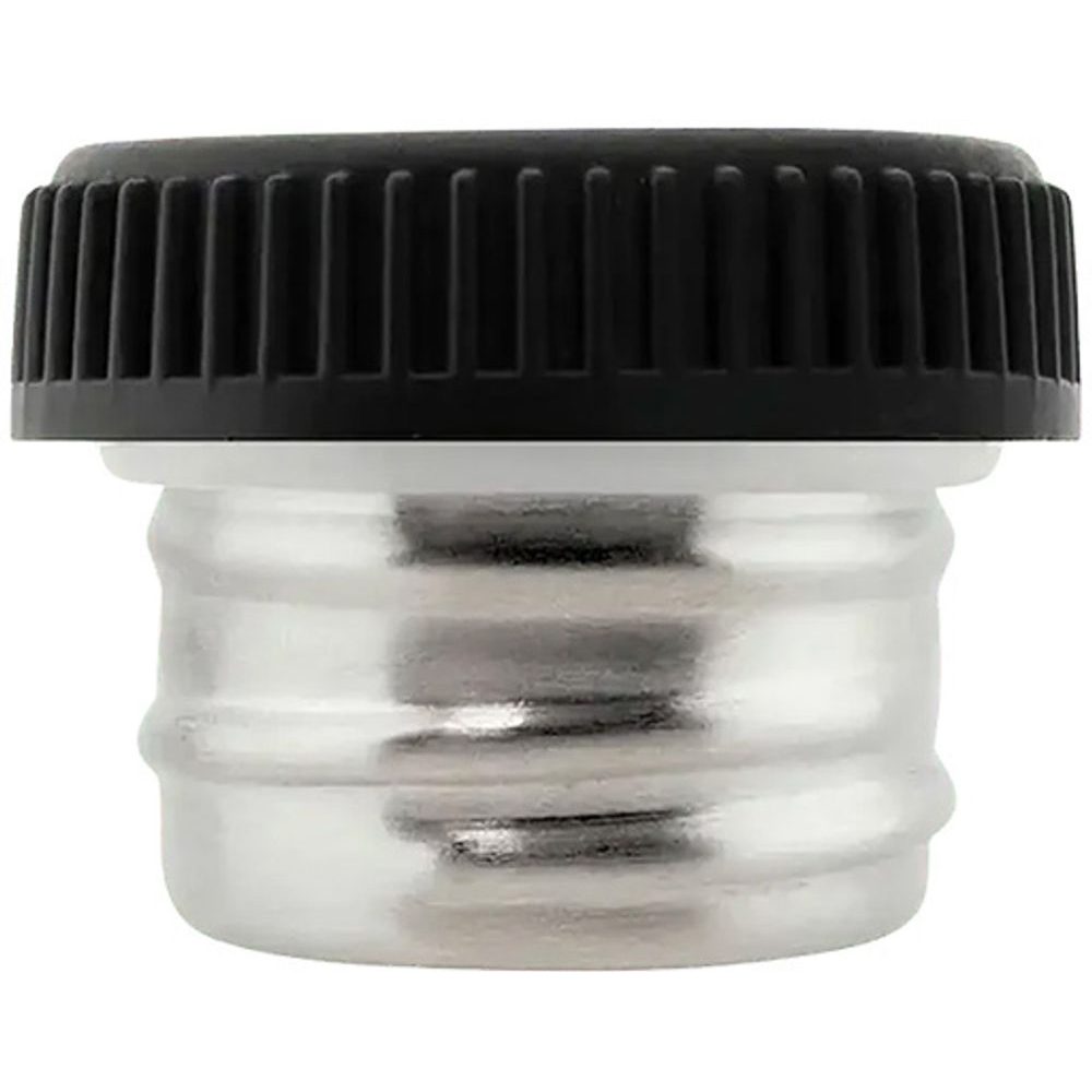 Uzávěr ocel Plain pro Láhev Basic černý