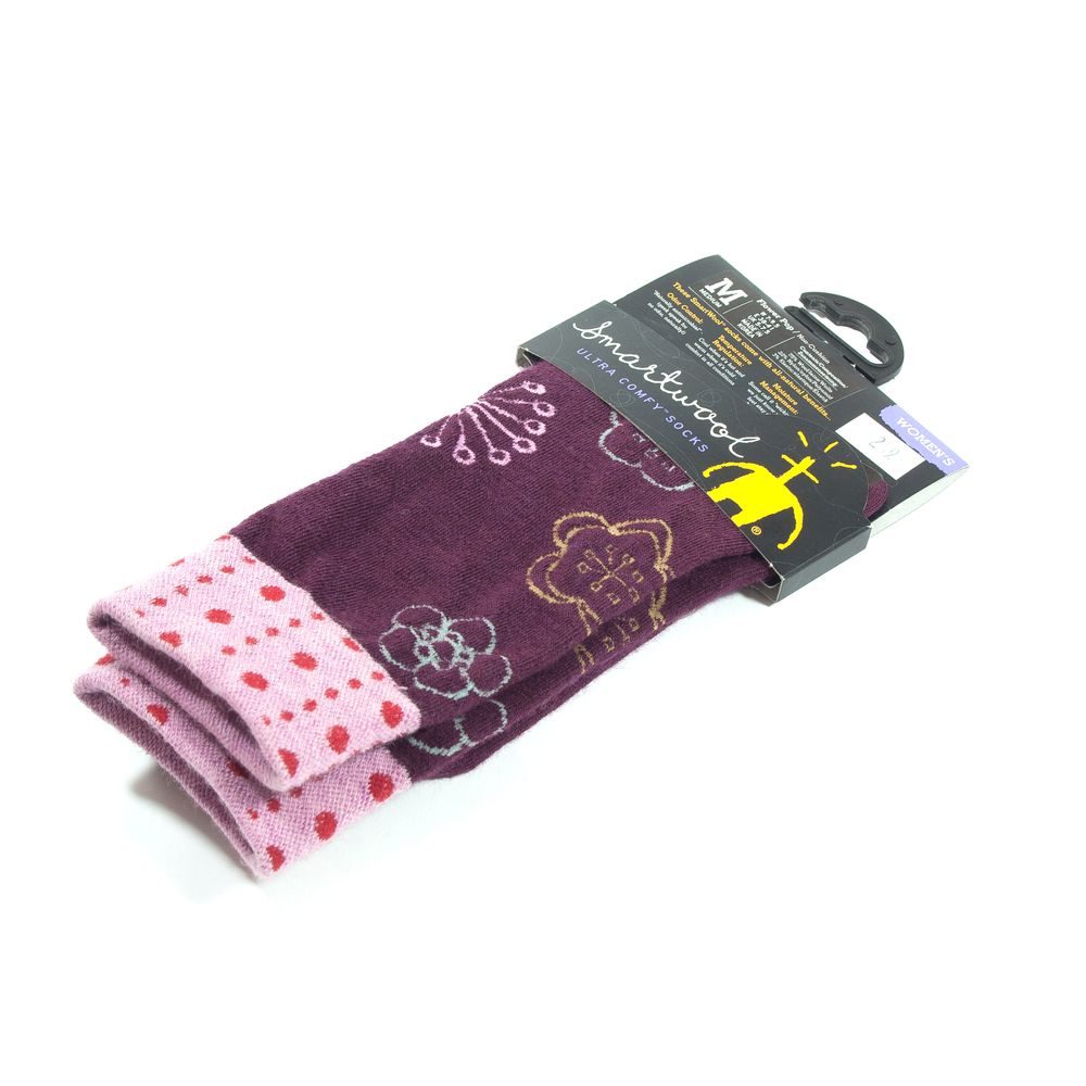 PONOŽKY W FLOWER POP AMETHYST HEATHER 722