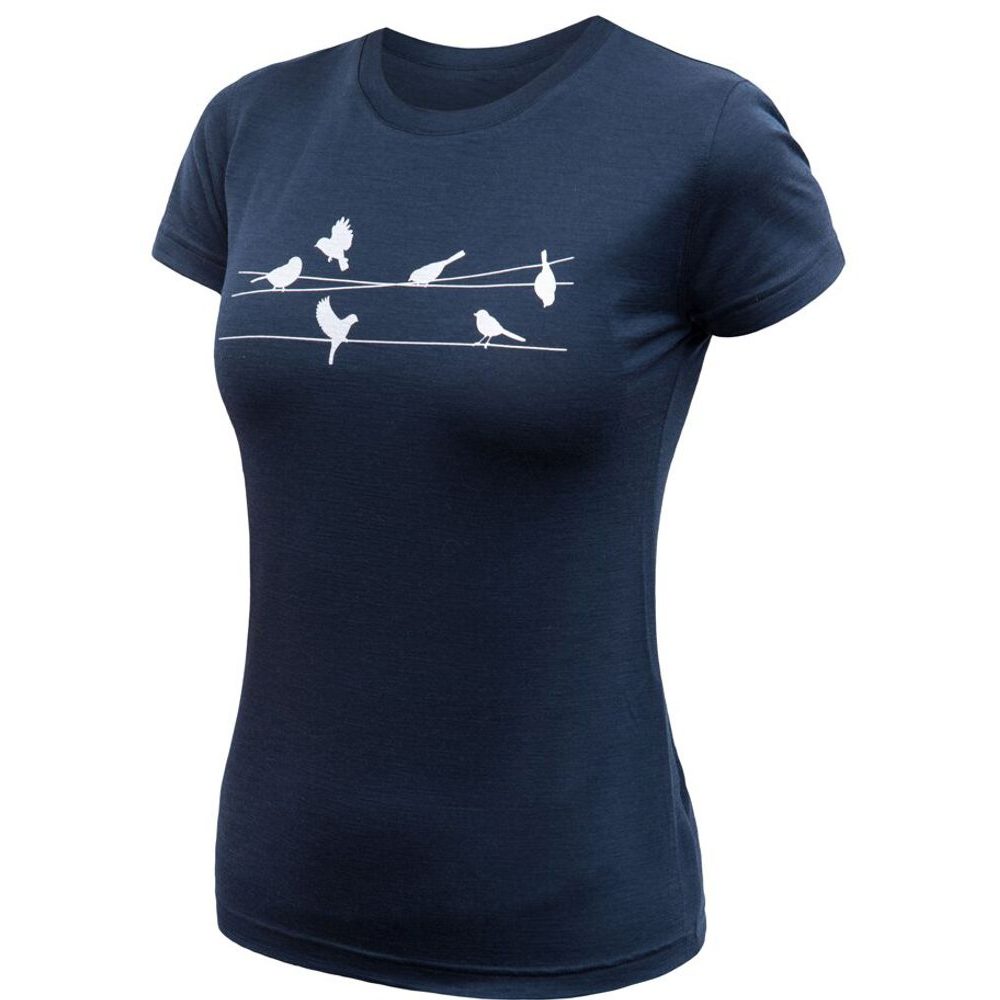 MERINO ACTIVE SONGBIRDS deep blue