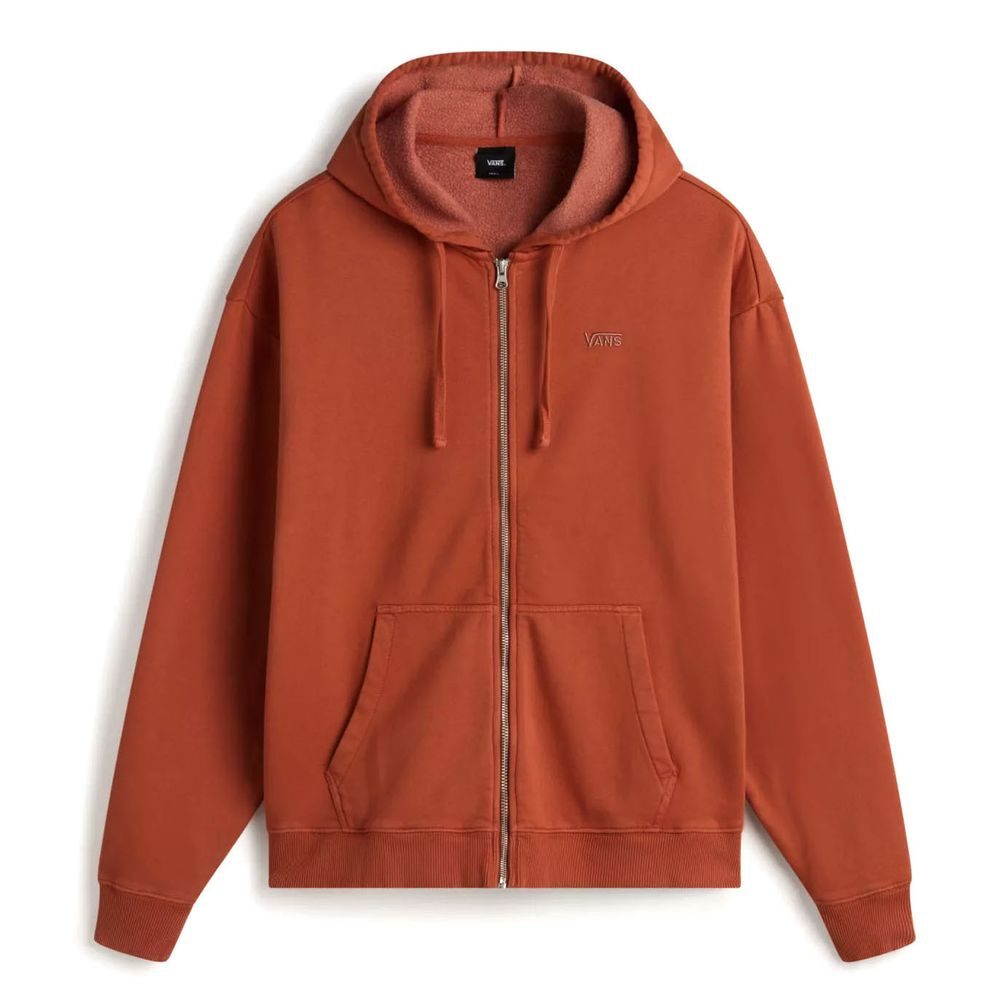 EVERYDAY OS ZIP HOODIE AUBURN