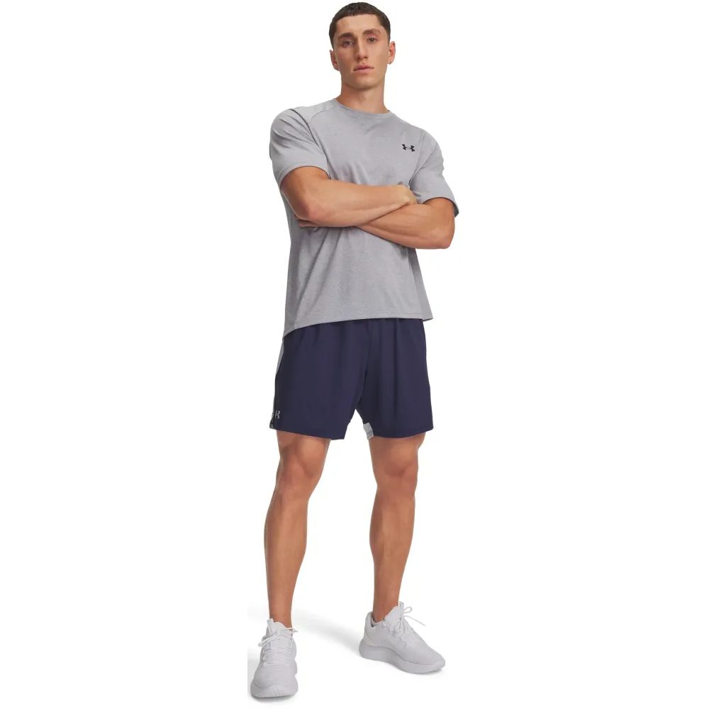 UA Tech Vent 2in1 Short-DBLU