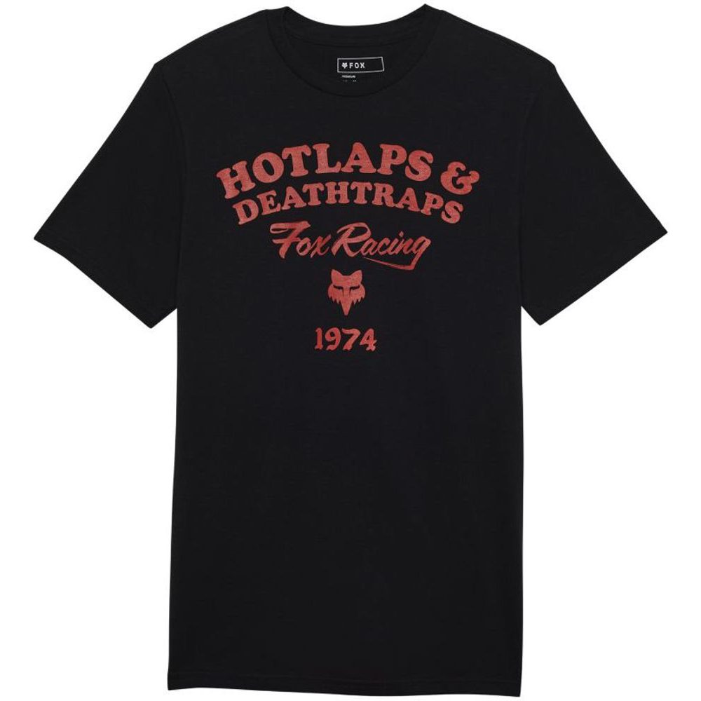 Hotlaps Ss Prem Tee Black