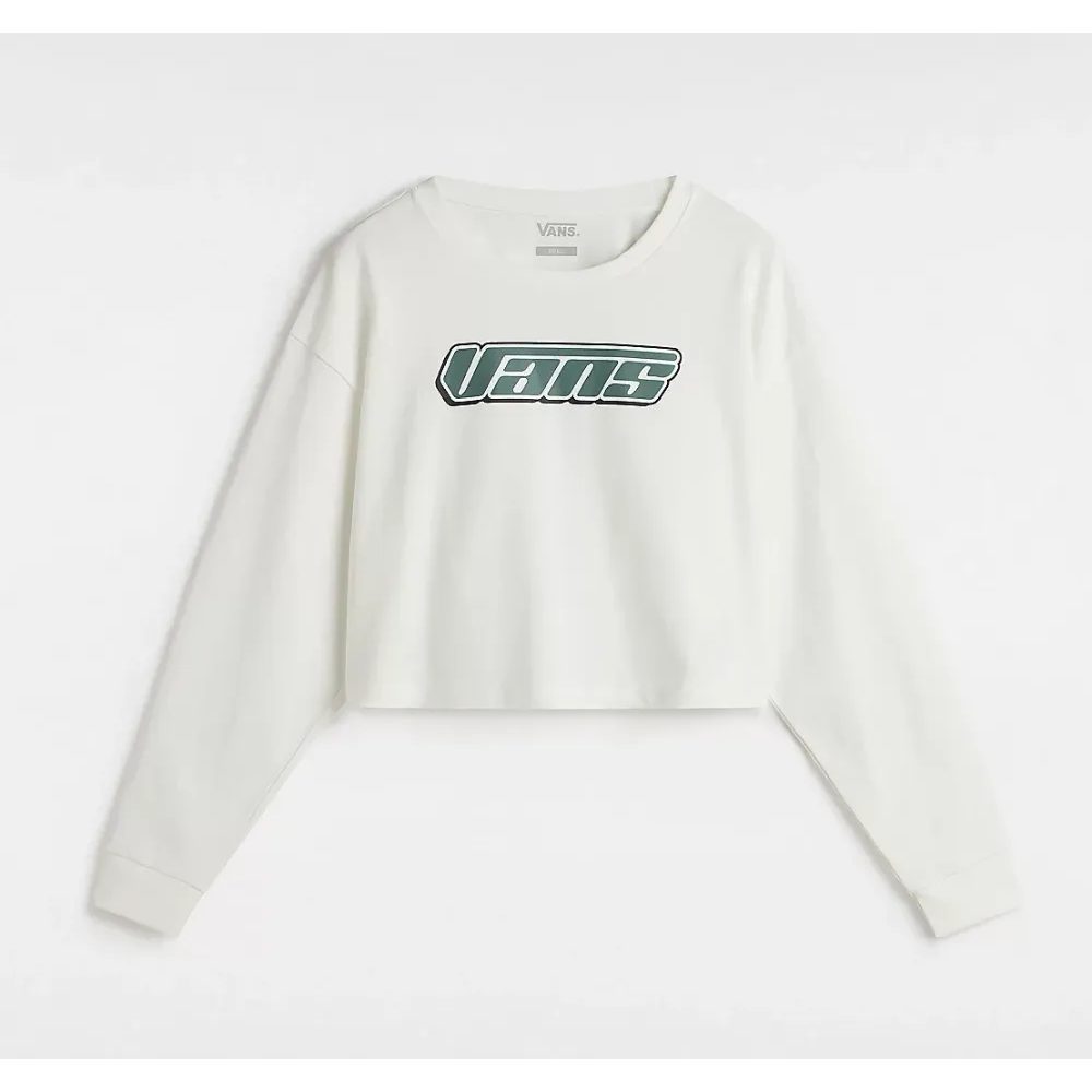 Retro V LS Relax Crop marshmallow
