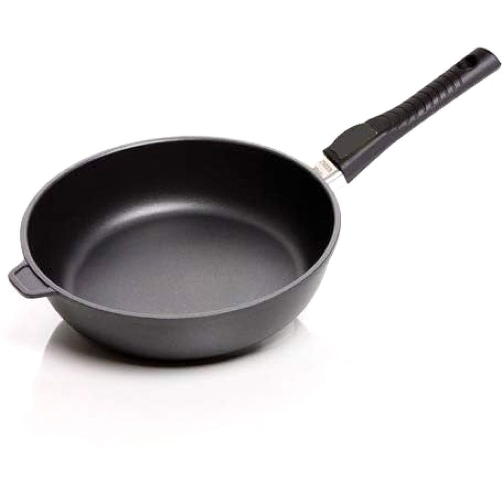 Non-stick deep pan 24 cm with removable handle OPTIMA FORNO, for induction