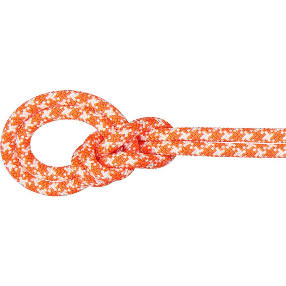 9.5 Crag Classic Rope 70m Vibrant orange-white