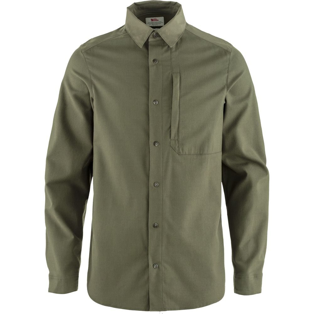 Keb Trekking Shirt LS M Laurel Green-Laurel Green