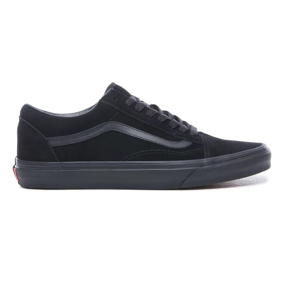国内配送 VANS OLD SKOOL SUEDE/CANVAS BLACK OLD SKOOL (SUEDE)BLACK/BLACK/BLACK - lifestyle footwear