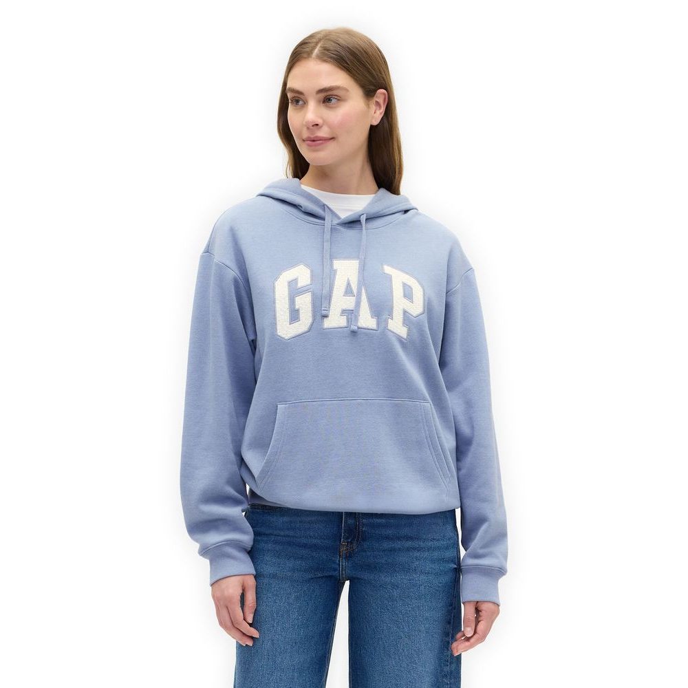 463506-95 Mikina s logem Modrá