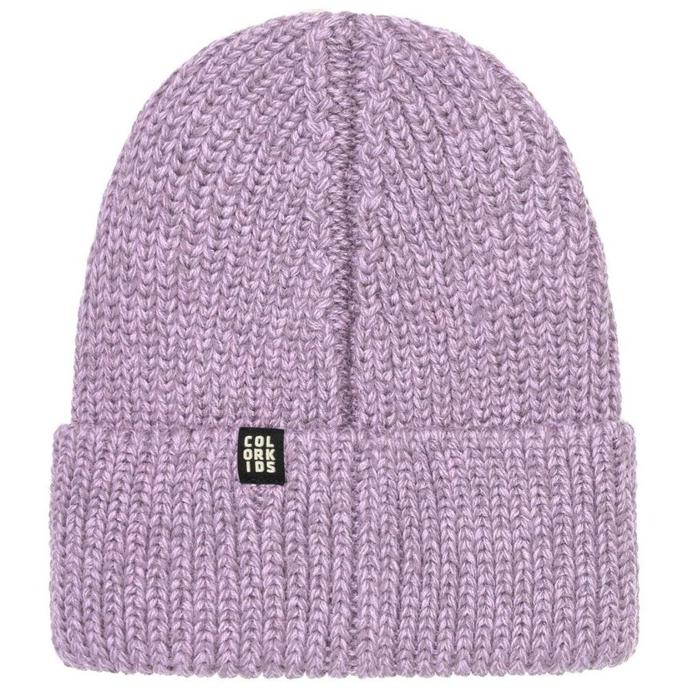 Beanie Melange - Wool-Languid Lavender