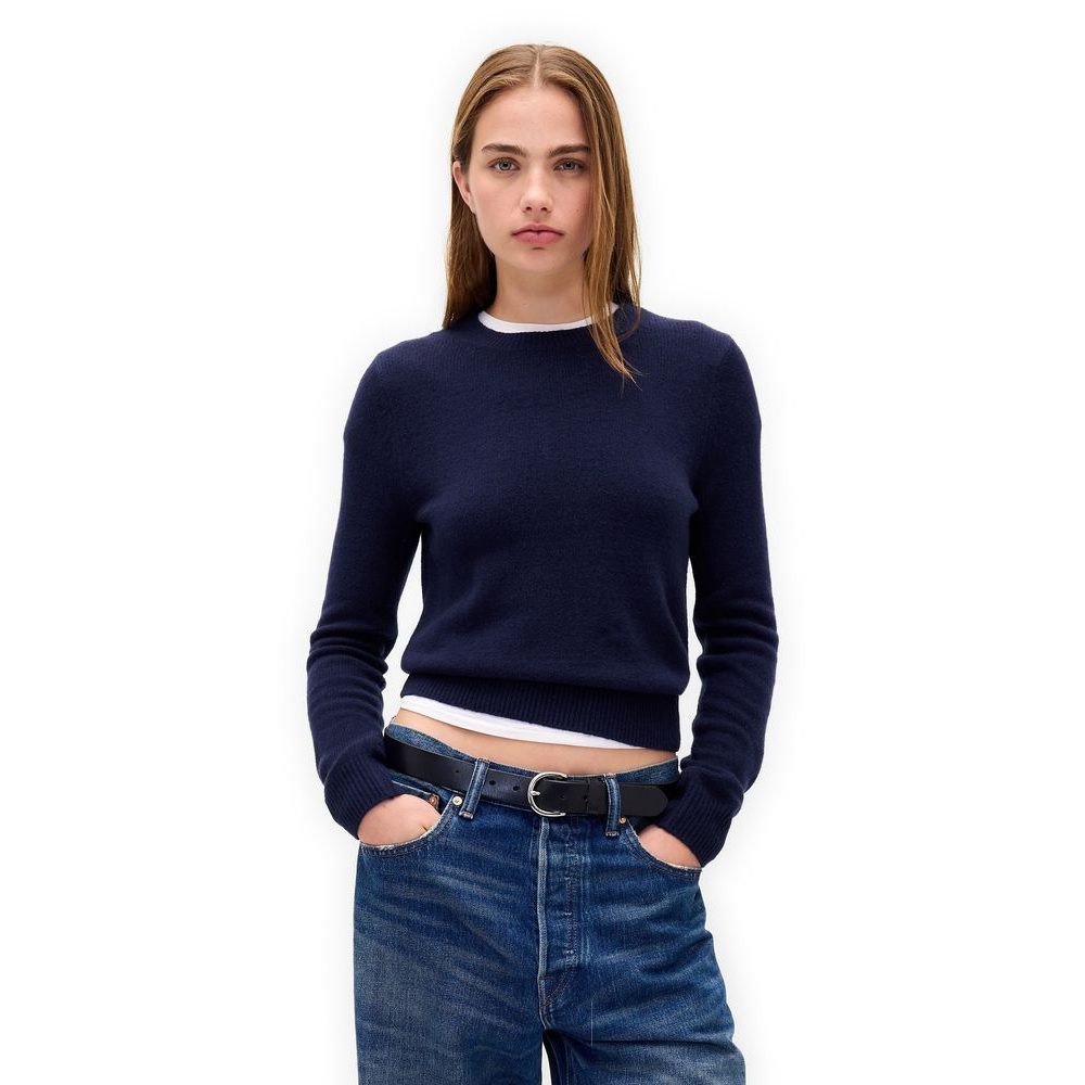 820718-03 Svetr CashSoft Tmavě modrá