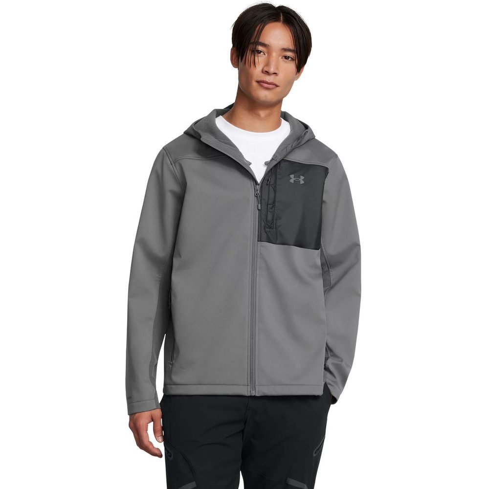 SHIELD HOODED JACKET-GRY