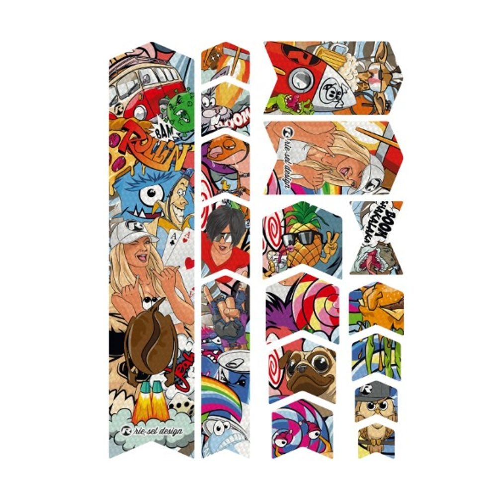 TAPE 3000 fólie na rám Stickerbomb Eyecatcher