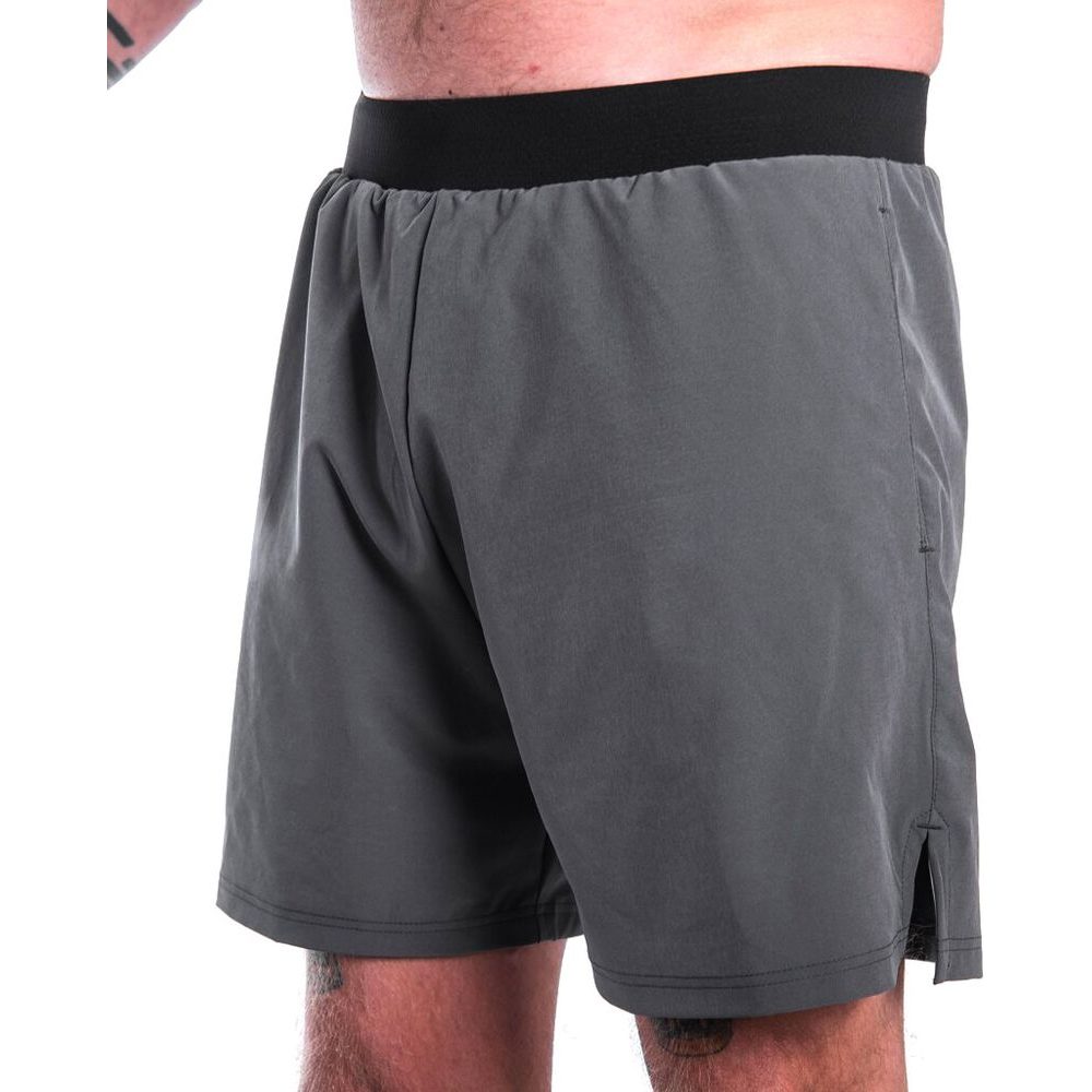 TRAIL pánské šortky šedá/černá