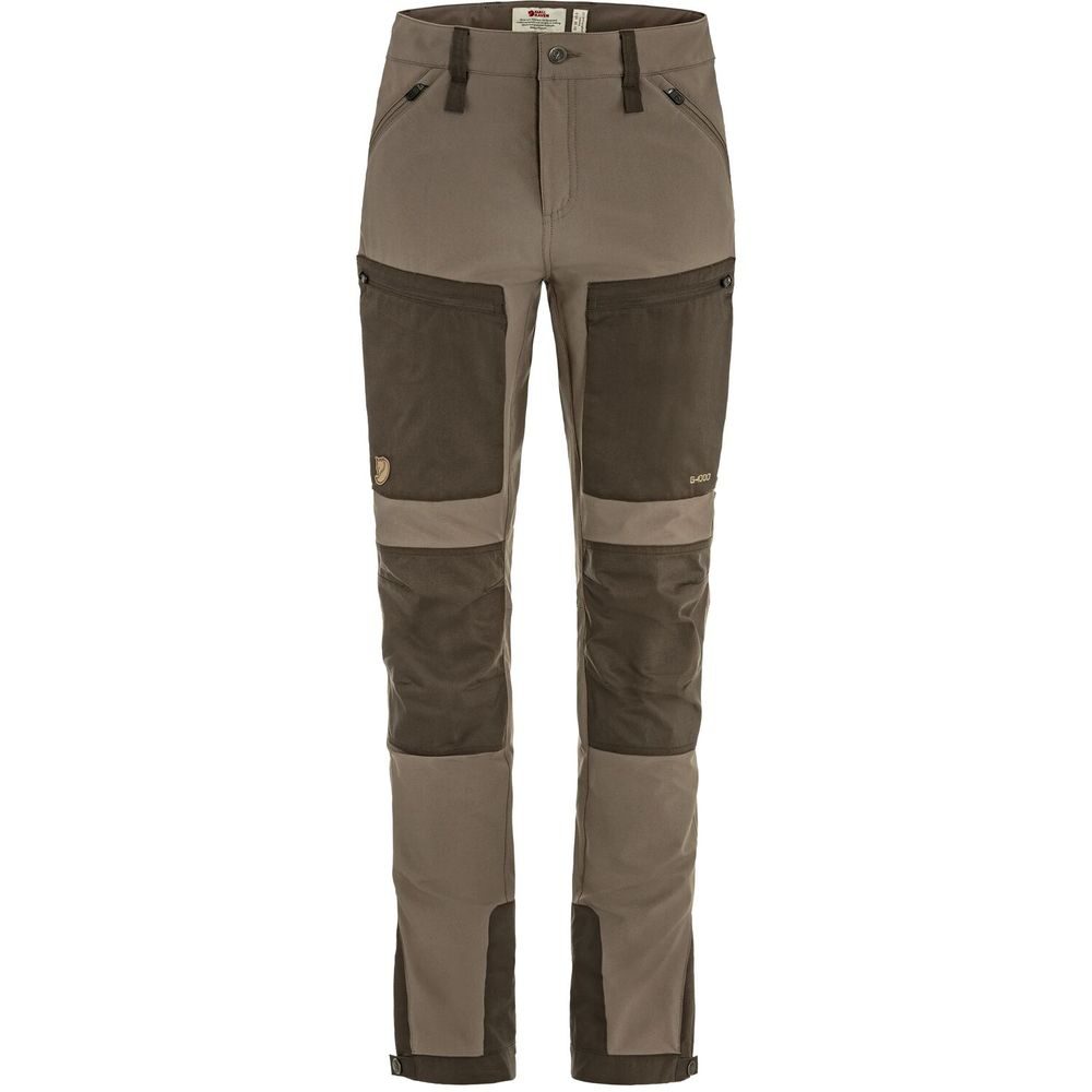 Keb Agile Trousers W Suede Brown-Dark Olive