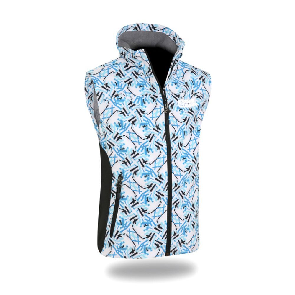 NBWSK2274 LDM - dětská vesta softshell