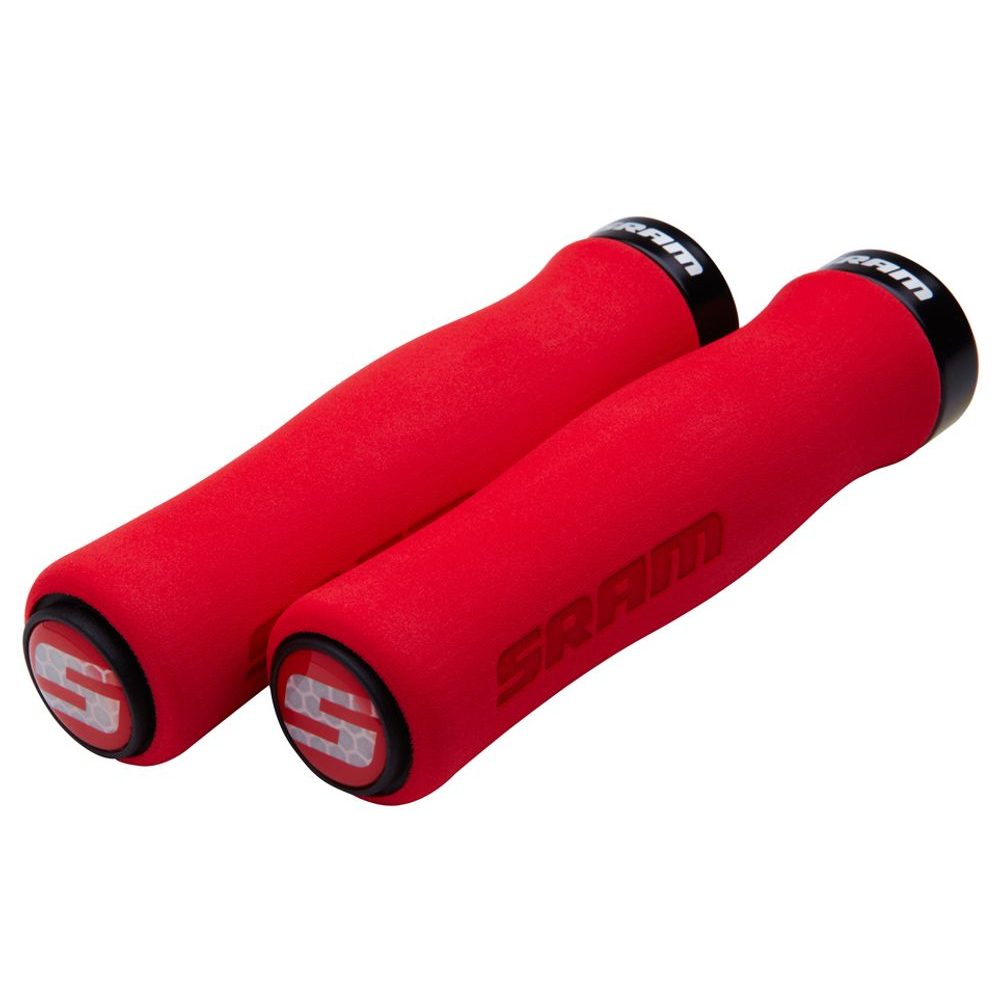 LOCKING GRIPS FOAM CONT 129 RED/BLK