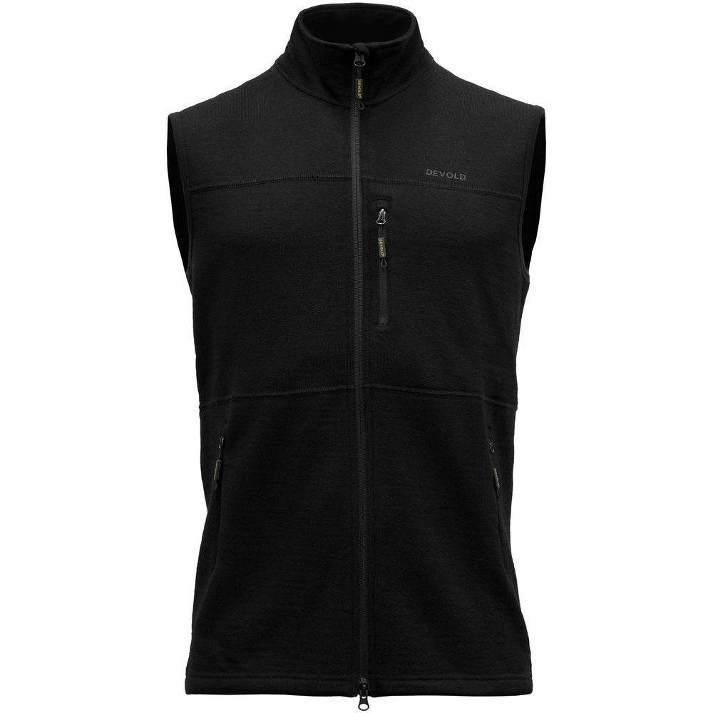 Thermo Wool Vest Man, Caviar