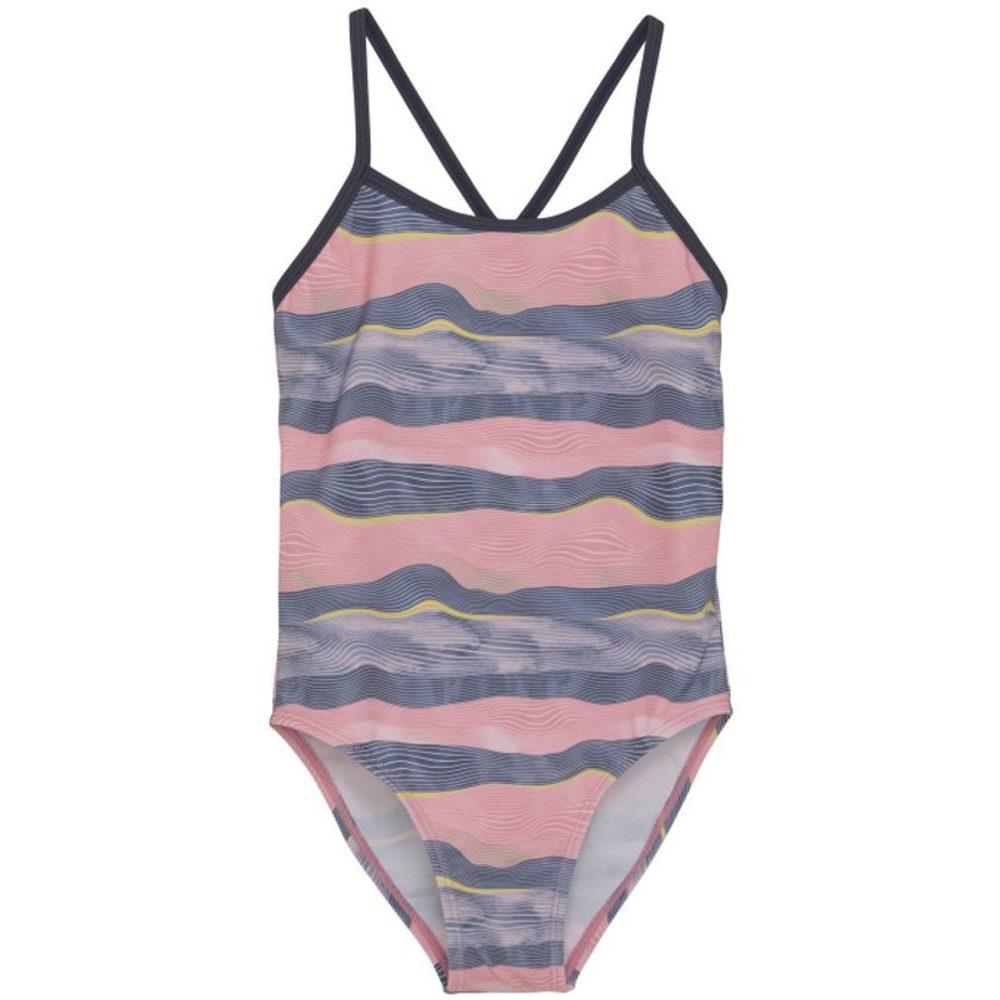 Swimsuit Sporty, AOP-5039-Plumeria