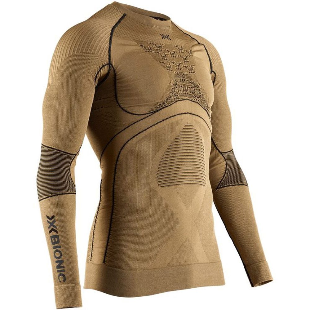X-BIONIC® RADIACTOR 4.0 SHIRT LG SL MEN GOLD/BLACK