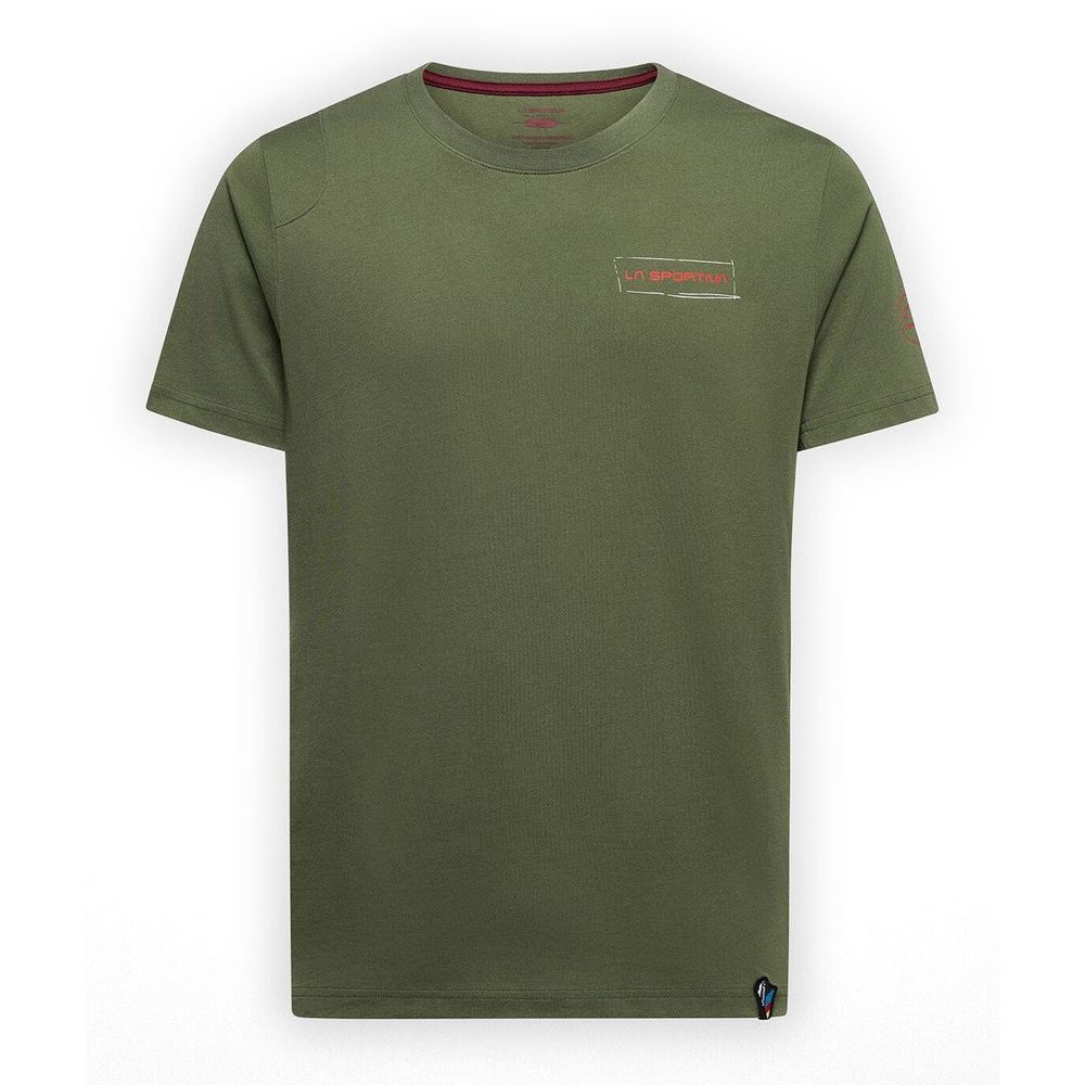 Mantra T-Shirt M Cypress/Mountain Red