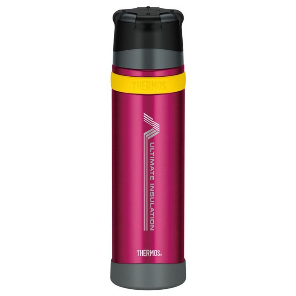 Termoska se šálkem do extrémních podmínek 750 ml růžová