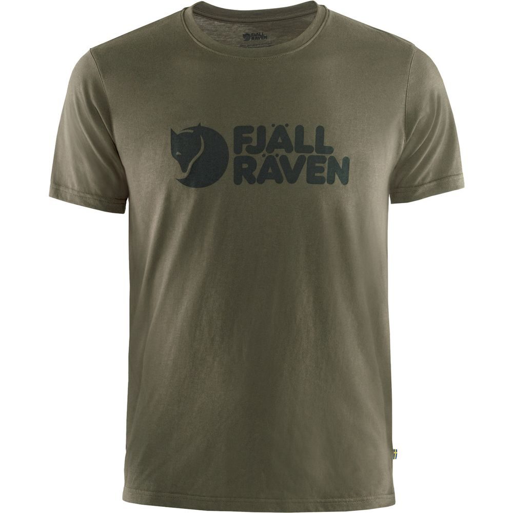 Fjällräven Logo T-shirt M Dark Olive
