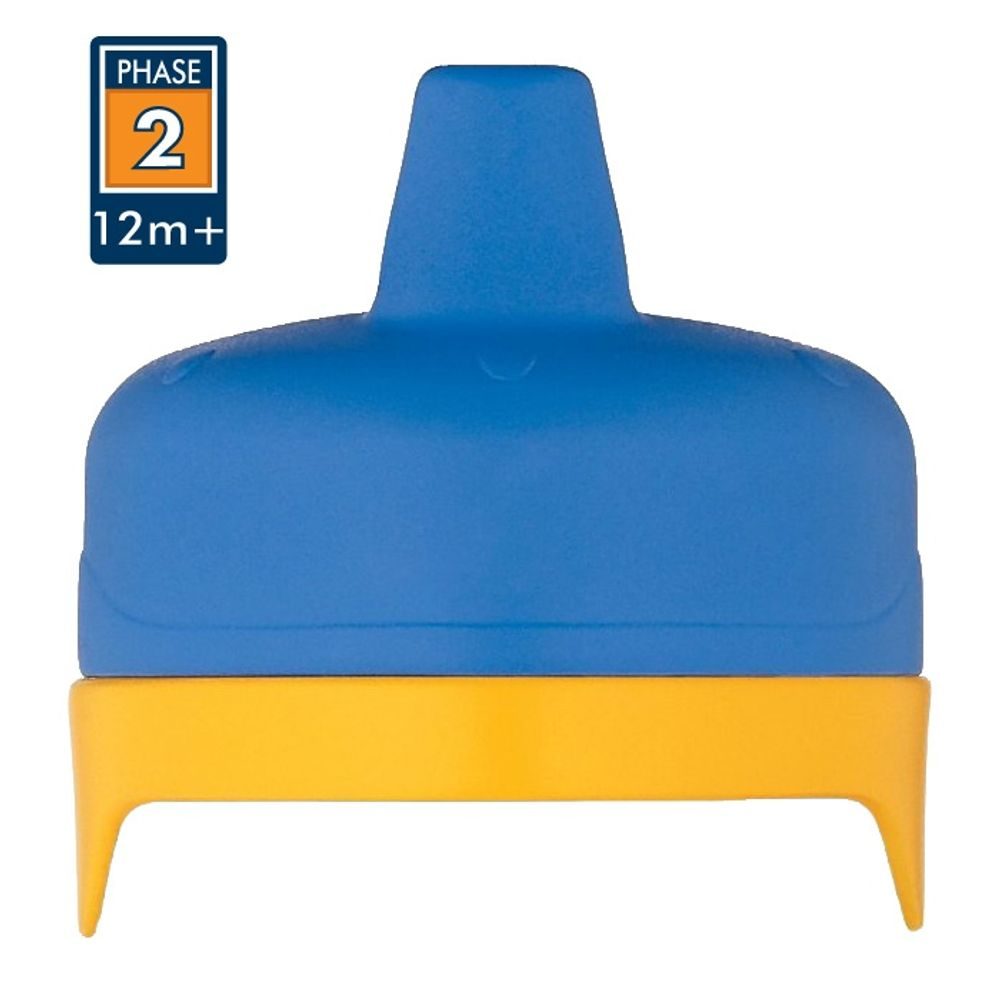 Tvrdé pítko pro kojeneckou termosku a láhev - modrá