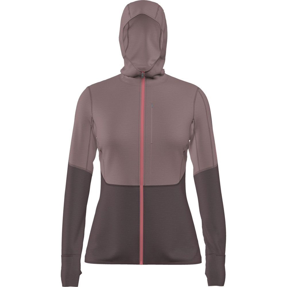 W Mer 200 Realfleece Descender LS Zip H SUMMIT/JAVA/ACID PINK/CB