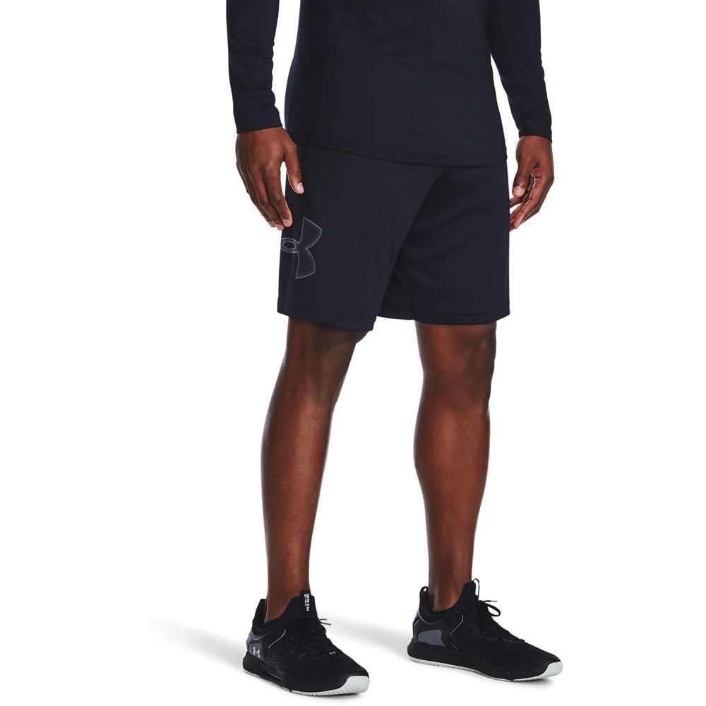 UA TECH GRAPHIC SHORT-BLK