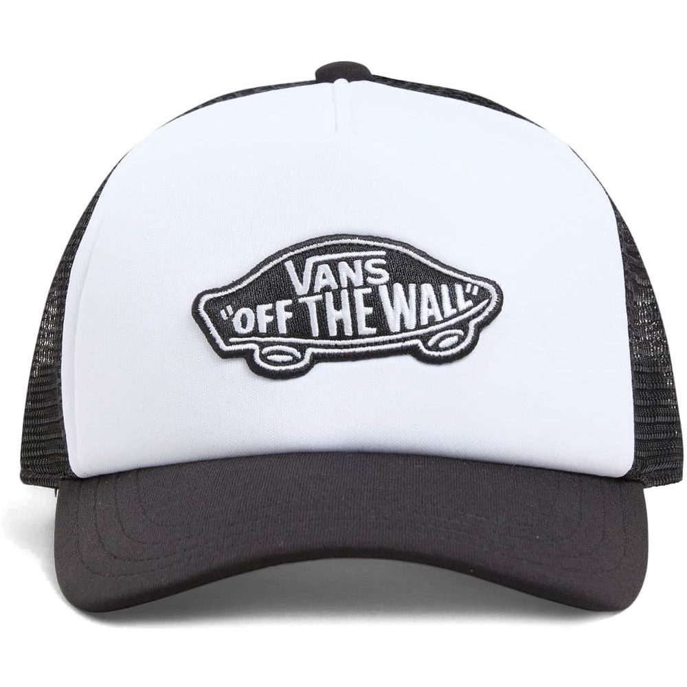 Classic Patch Curved Bill Trucker Black/White