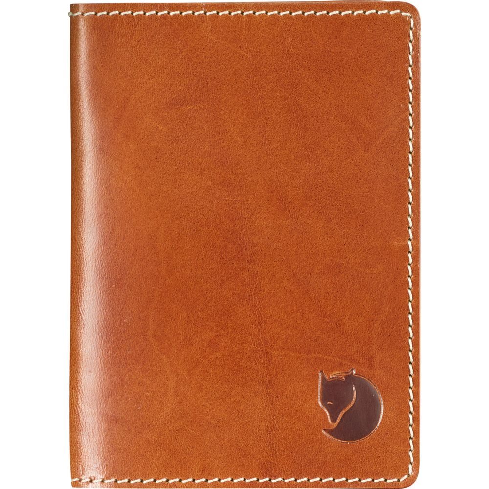 Leather Passport Cover Leather Cognac