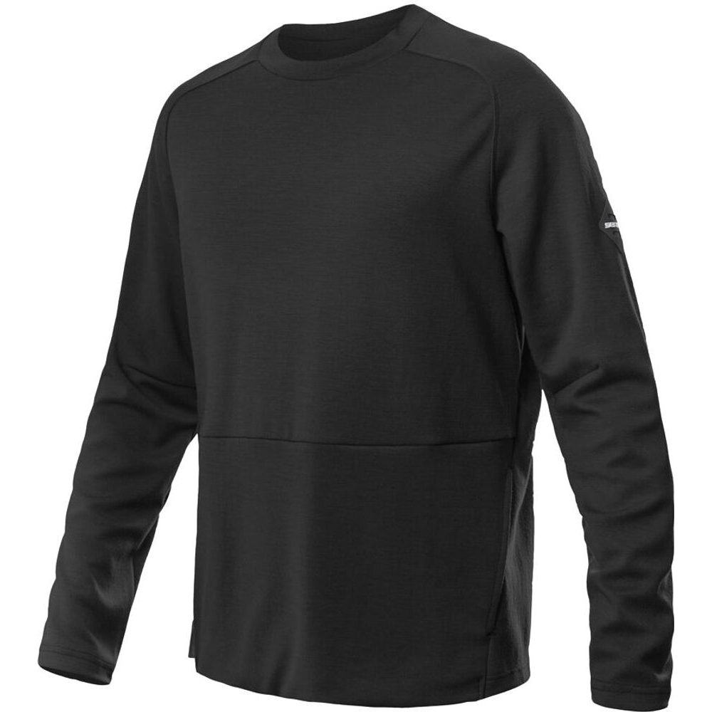 MERINO UPPER traveller pánská mikina černá