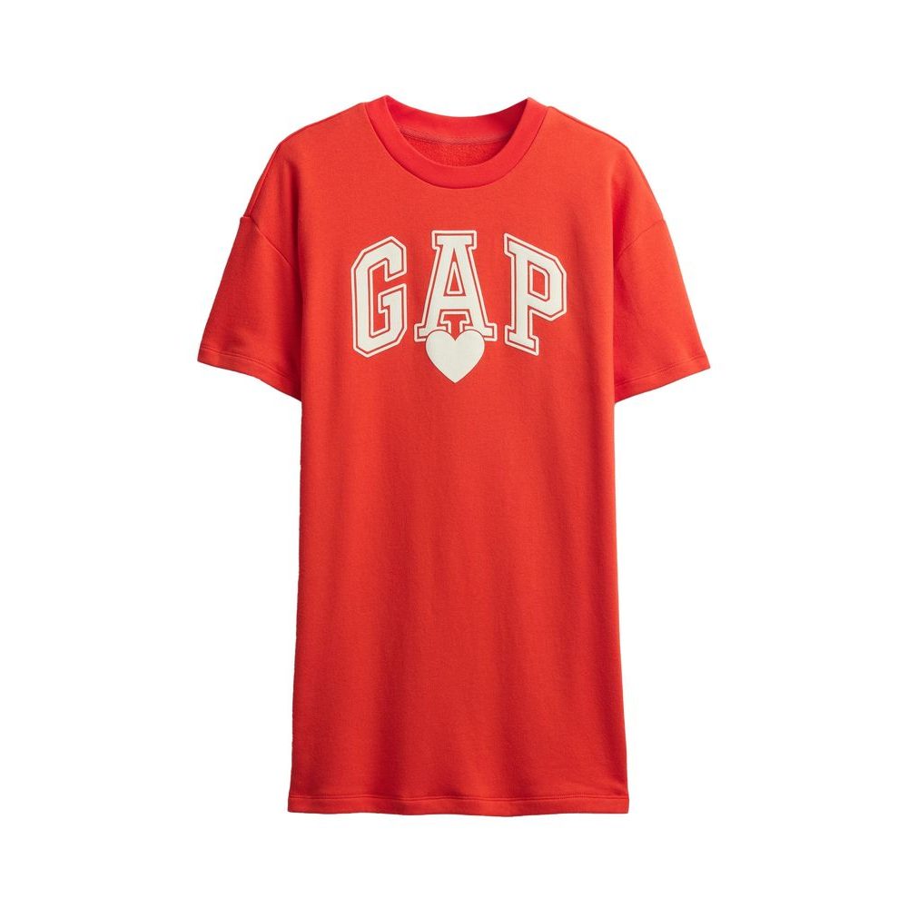 Dětské oversize šaty Červená