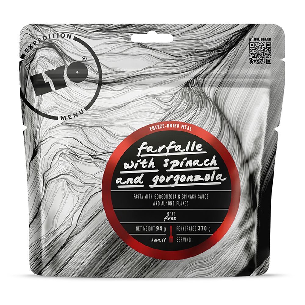 Těstoviny se špenátem a gorgonzolou 370g