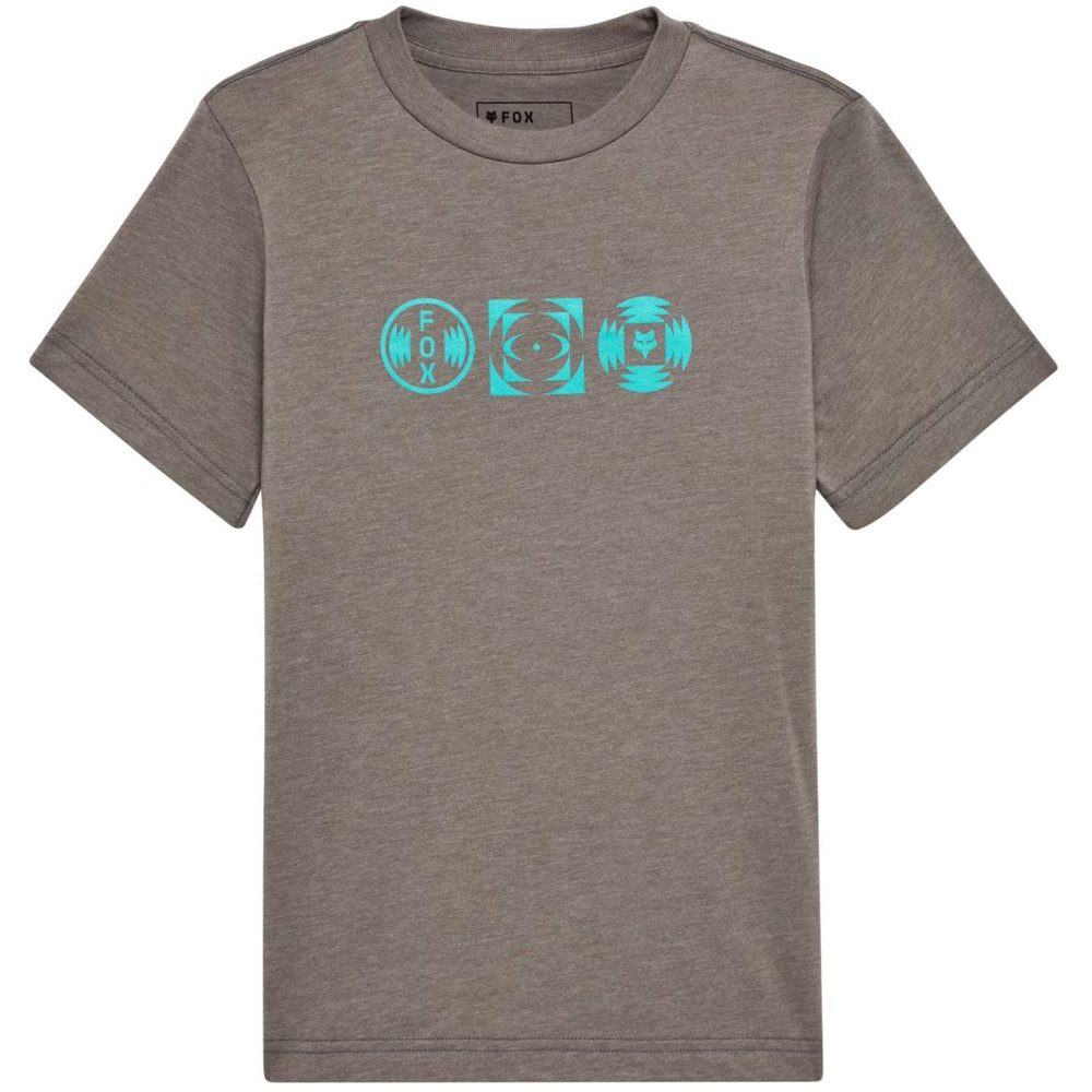 Yth Vision Ss Tee Heather Graphite