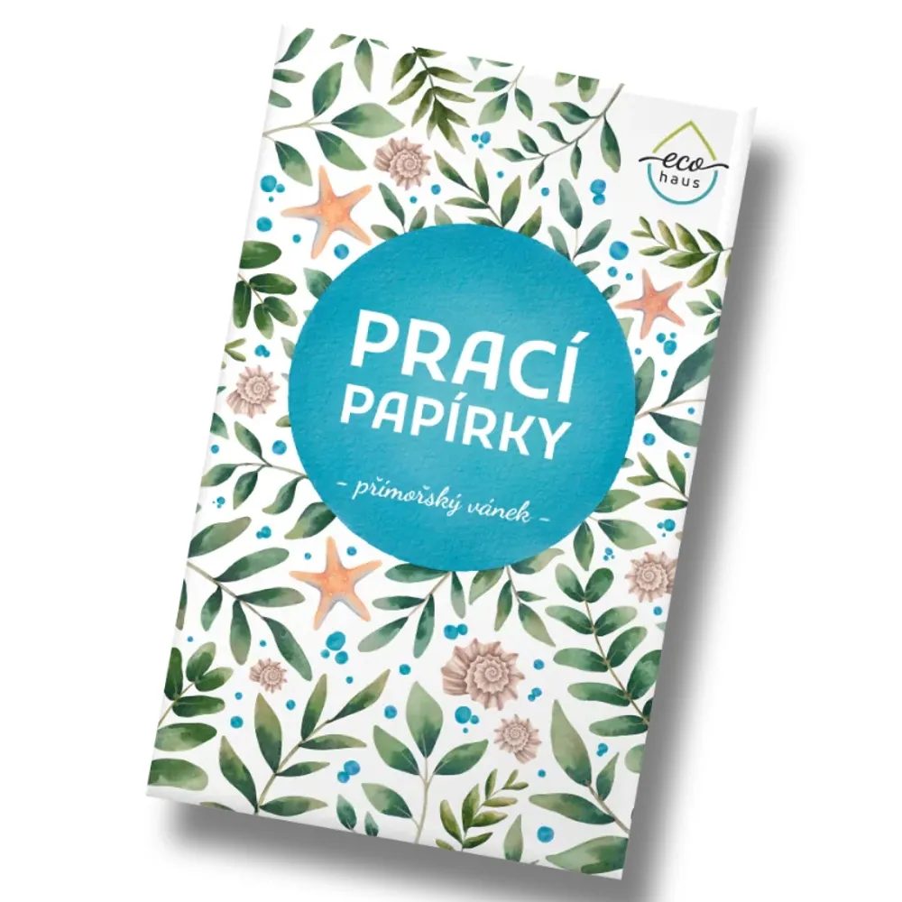 Prací papírky EcoHaus 5 praní přímořský vánek