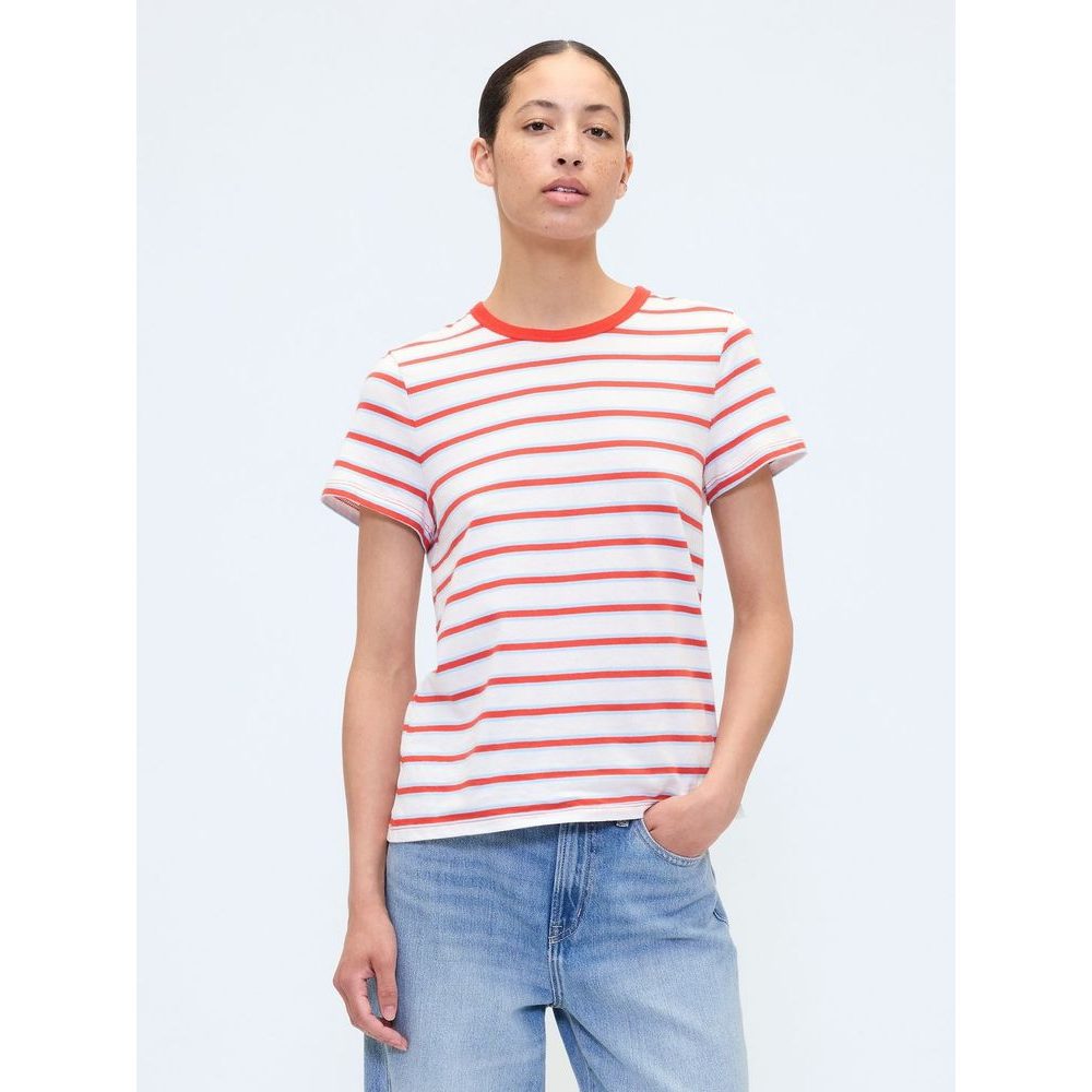 781803-00 Bavlněné tričko Americana Červená