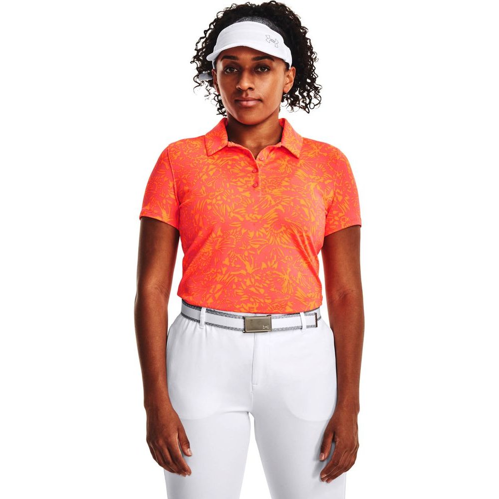 UA Playoff Printed SS Polo-PNK