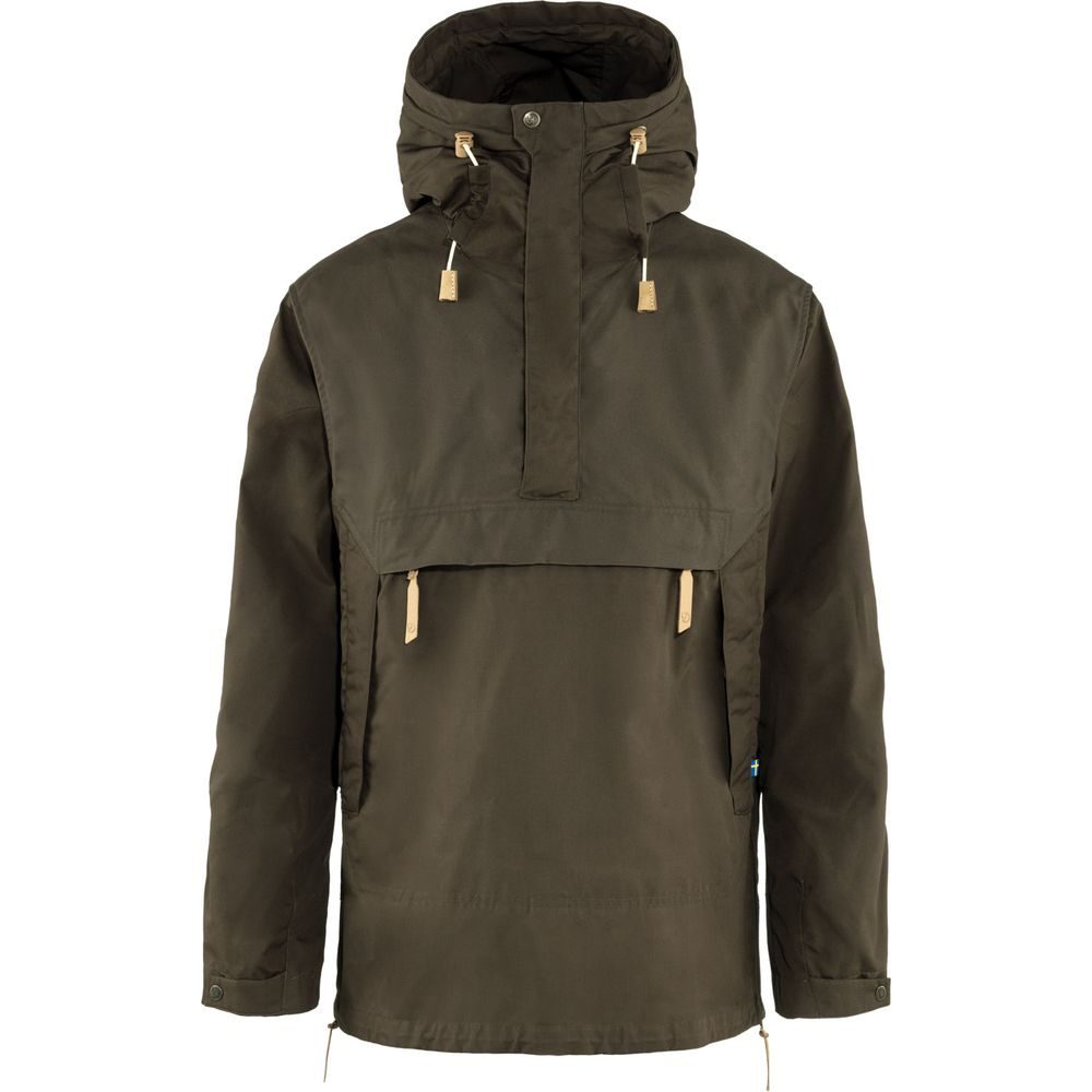 Outdoorweb.eu Anorak No. 8 M Dark Olive Horolezecka bunda panska FJALLRAVEN 464.98