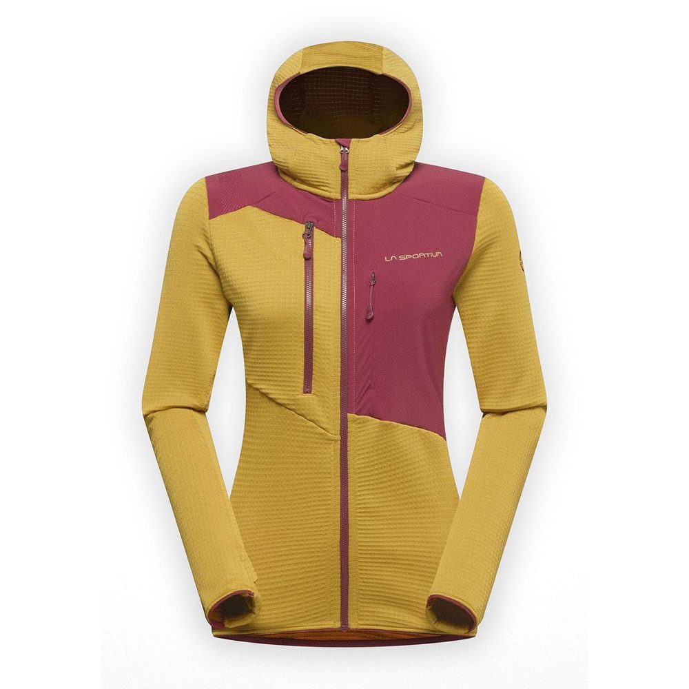 Lucendro Thermal Hoody W Savana / Redwood